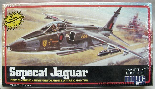MPC 1/72 Sepecat Jaguar - RAF (ex-Airfix), 1-4212 plastic model kit